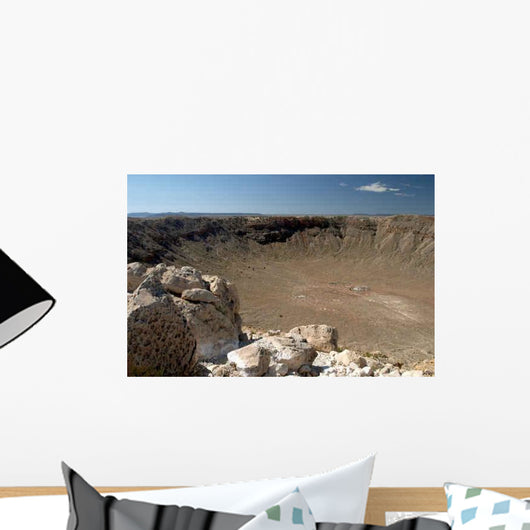 Meteor Crater Wall Decal