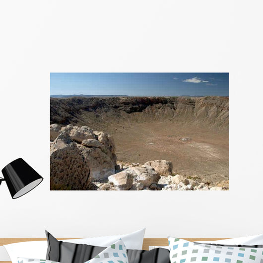 Meteor Crater Wall Decal