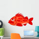 Cartoon ocean perch Wall Decal