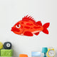 Cartoon ocean perch Wall Decal