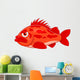 Cartoon ocean perch Wall Decal