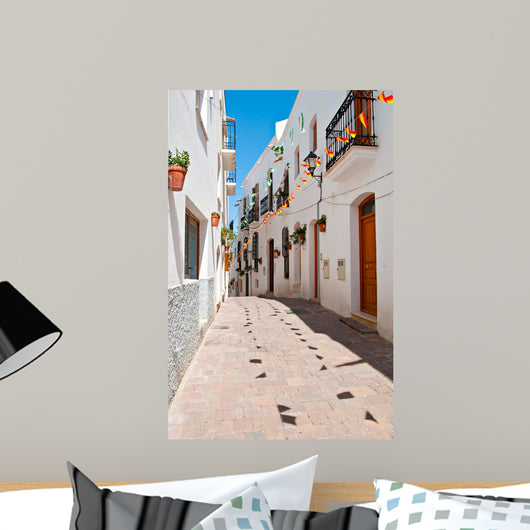 Spanish Street Wall Mural