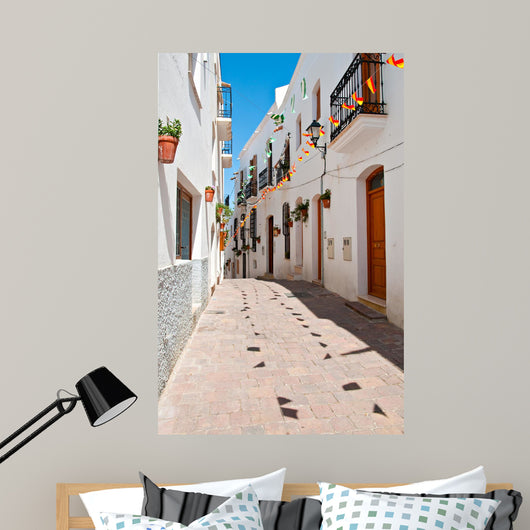 Spanish Street Wall Mural