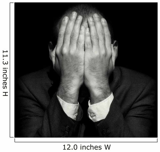 Businessman in Big Problem(special Photo F/x) Wall Mural