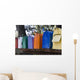 Row of Mail Boxes Wall Mural