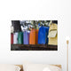 Row of Mail Boxes Wall Mural