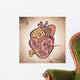 Steampunk Heart Wall Decal