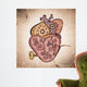 Steampunk Heart Wall Decal