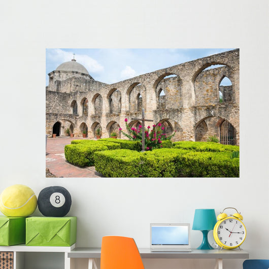 Mission San Jose Courtyard Wall Decal