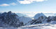 Panorama Alps Wall Decal