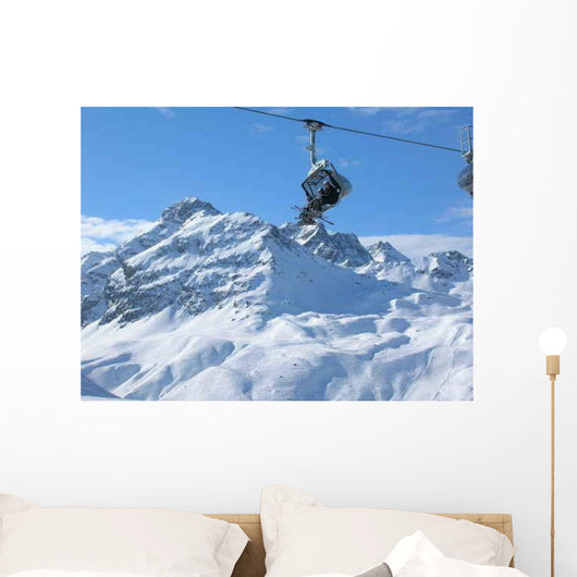 Chairlift Montafon Wall Decal