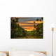 Rainforest River Sunset Wall Decal