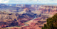 Panorama image of Colorado river through Grand Canyon Wall Mural