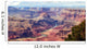 Panorama image of Colorado river through Grand Canyon Wall Mural