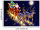 santa claus in his sledge Wall Mural