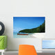 Boat and Beautiful Beach Wall Decal