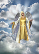 angel of light in sky Wall Mural