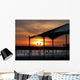 Summer Evening Sea Wall Decal