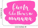 Fiesta like there s no manana. Wall Decal