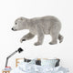 Polar Bear Cub Wall Decal