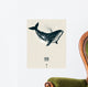 Whale constellation space poster Wall Mural