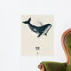 Whale constellation space poster Wall Mural