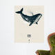 Whale constellation space poster Wall Mural