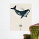 Whale constellation space poster Wall Mural