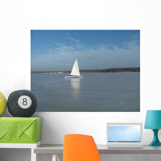 Iceboat M Ggelsee Wall Decal