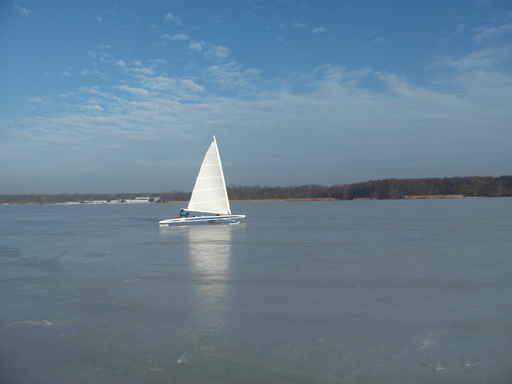 Iceboat M Ggelsee Wall Decal