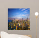 Chicago at dusk Wall Mural