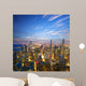 Chicago at dusk Wall Mural