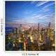Chicago at dusk Wall Mural