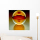 Red Crystal Sphere Wall Mural