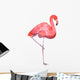 Pink Flamingo Wall Decal