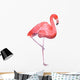 Pink Flamingo Wall Decal
