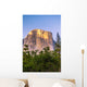 View of landmark El Captain formation from Yosemite National Park Wall Mural