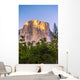 View of landmark El Captain formation from Yosemite National Park Wall Mural