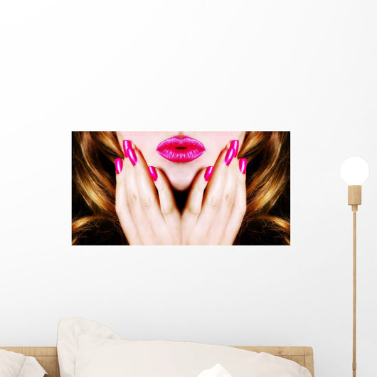 Pretty Face Wall Mural