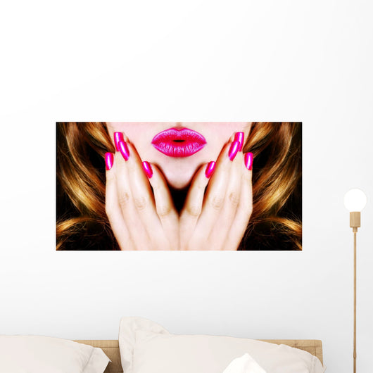 Pretty Face Wall Mural
