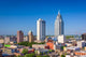 Mobile Alabama Skyline Wall Decal