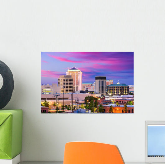 Montgomery Alabama Skyline Wall Decal