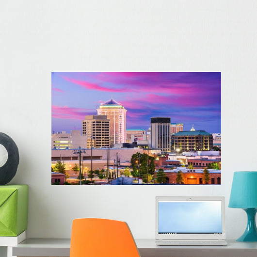 Montgomery Alabama Skyline Wall Decal