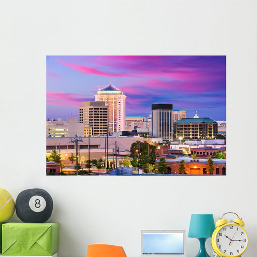 Montgomery Alabama Skyline Wall Decal