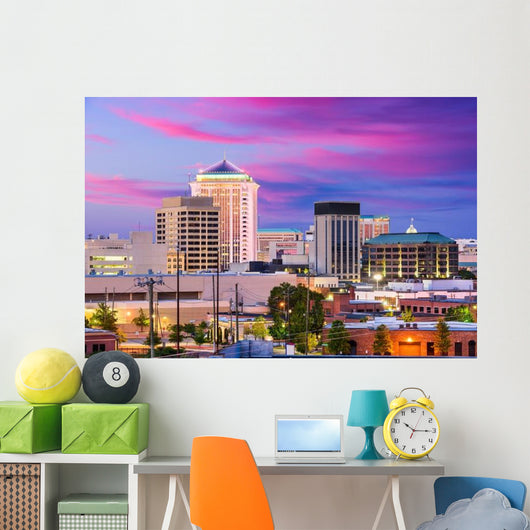 Montgomery Alabama Skyline Wall Decal