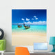  beach and tropical sea Wall Mural