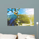 Blue and Yellow Macaw in Iguazu Falls Wall Mural