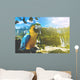 Blue and Yellow Macaw Wall Decal