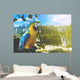 Blue and Yellow Macaw Wall Decal