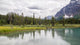 Banff National Park, Bow Lake in the Canadian Rockies, Wall Mural